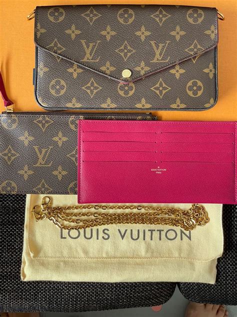 lv felicie monogram